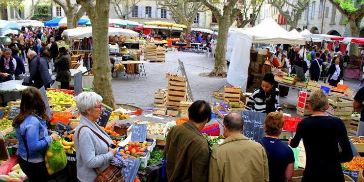 Uzes Market #Uzes @bfblogger2013