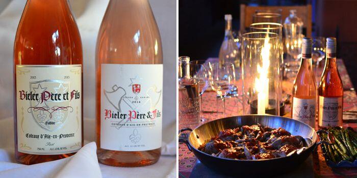 Bieler rosé and Quail #WinesofProvence #VinsdeProvence @Susan_PWZ