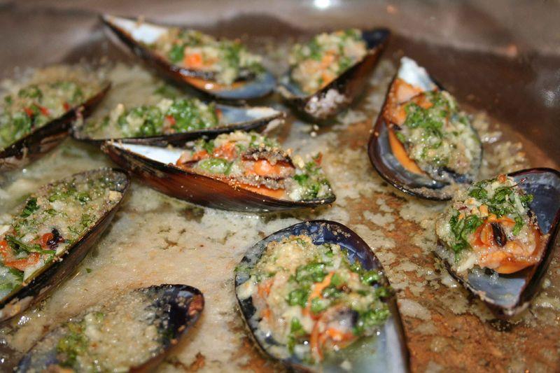 Mussels Provencal Moules farcies à la provençale via @ProvenceCook