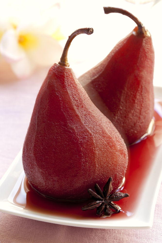 Poached Pears Poires au vin Cooking Classes @ProvenceCook