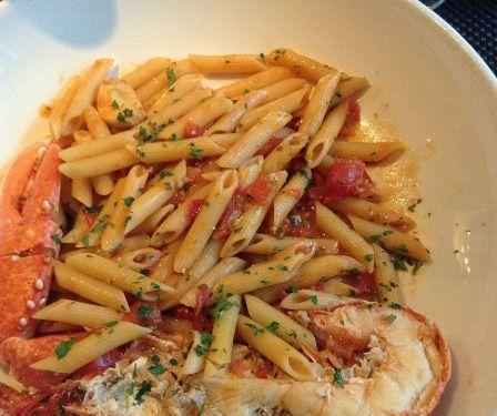 Lobster Pasta with Penne #Nice #Provence @bfblogger2013