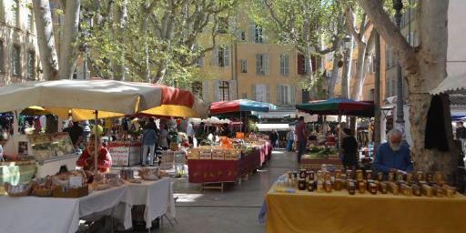 Aix French Food Market Place Richelme Aix-en-Provence @DreamyProvence