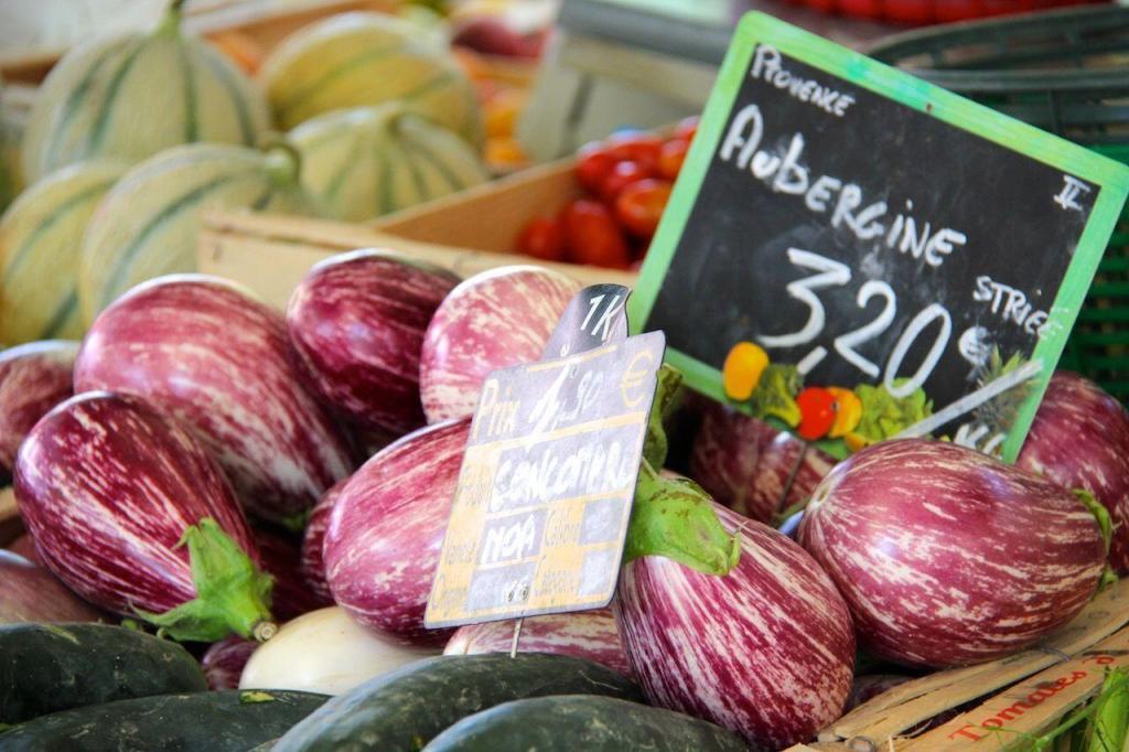 Eggplants Provence Markets