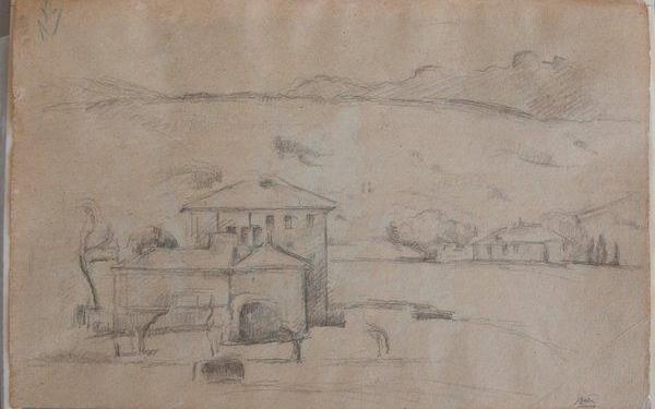 new cezanne drawing #Cezanne #Provence