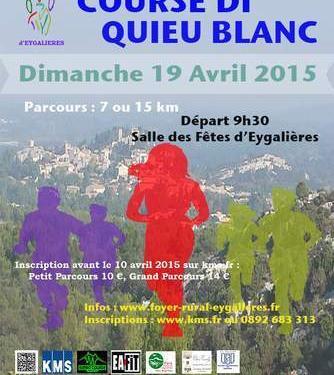 Course Pédestre DI QUIEU BLANC #Eygalieres
