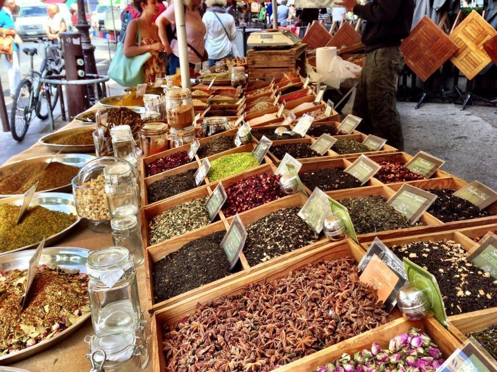 Provence Market Spices #Provence #Markets
