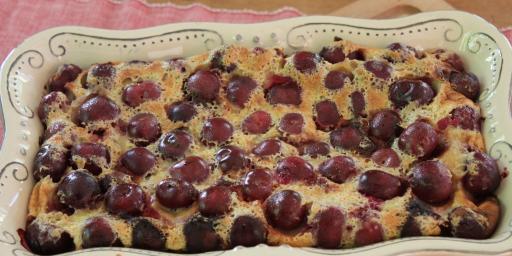 Cherry Clafoutis Clafoutis aux Cerises Provencal Dessert