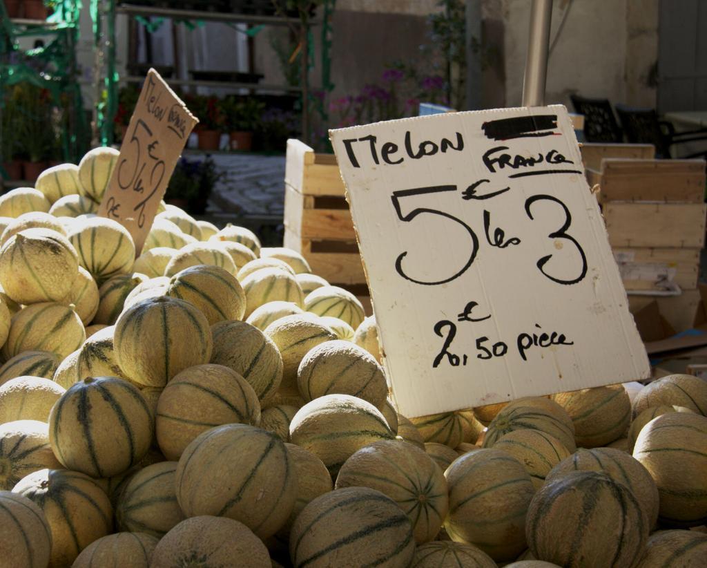 Melons Market Day Cotignac #Cotignac #Var #Provence