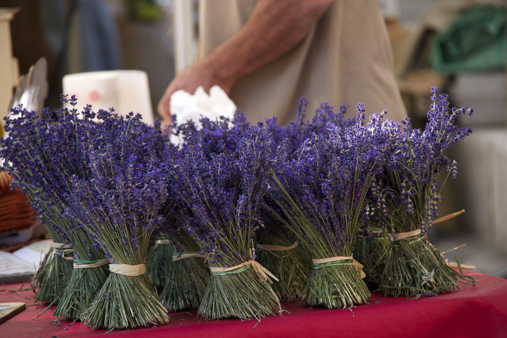 Lavender Market Day Cotignac Var Provence