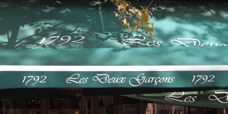 Les Deux Garcons Cours Mirabeau #AixenProvence @PerfProvence