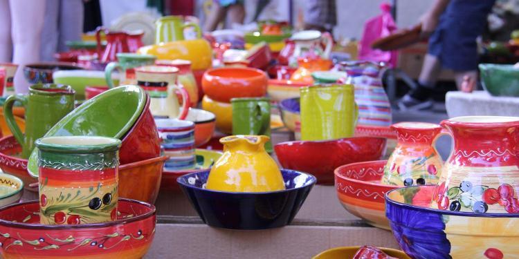 Provence Market Cucuron #Cucuron #Luberon #Provence @PerfProvence
