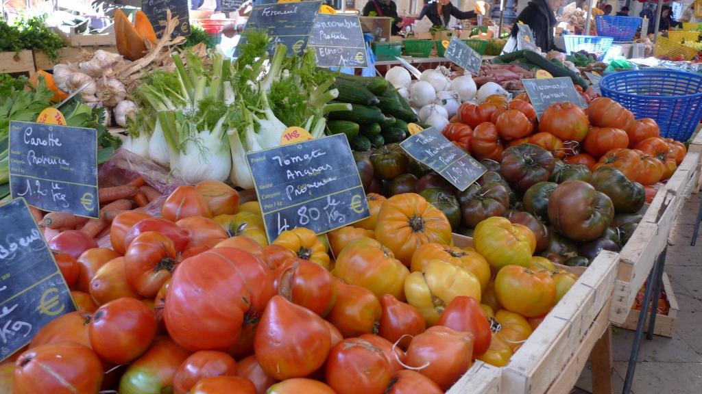 Hierloom Tomatoes #Tomatoes in #Provence