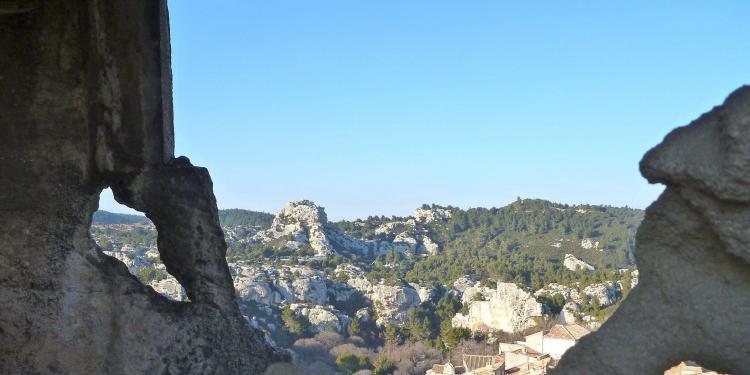 Views from Les Baux @lesBaux #LesBaux #Provence @PerfProvence