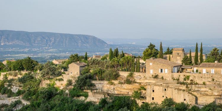 Views from la Bastide de Gordes #Gordes #Hotels