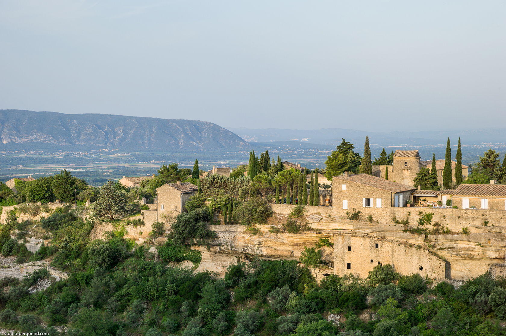 Views from la Bastide de Gordes Gordes Hotels