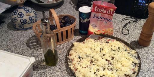 Fig pizza ingredients #Recipe #Figs #Pizza @Hildast