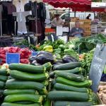 Zucchini at St Tropez Market @PerfProvence