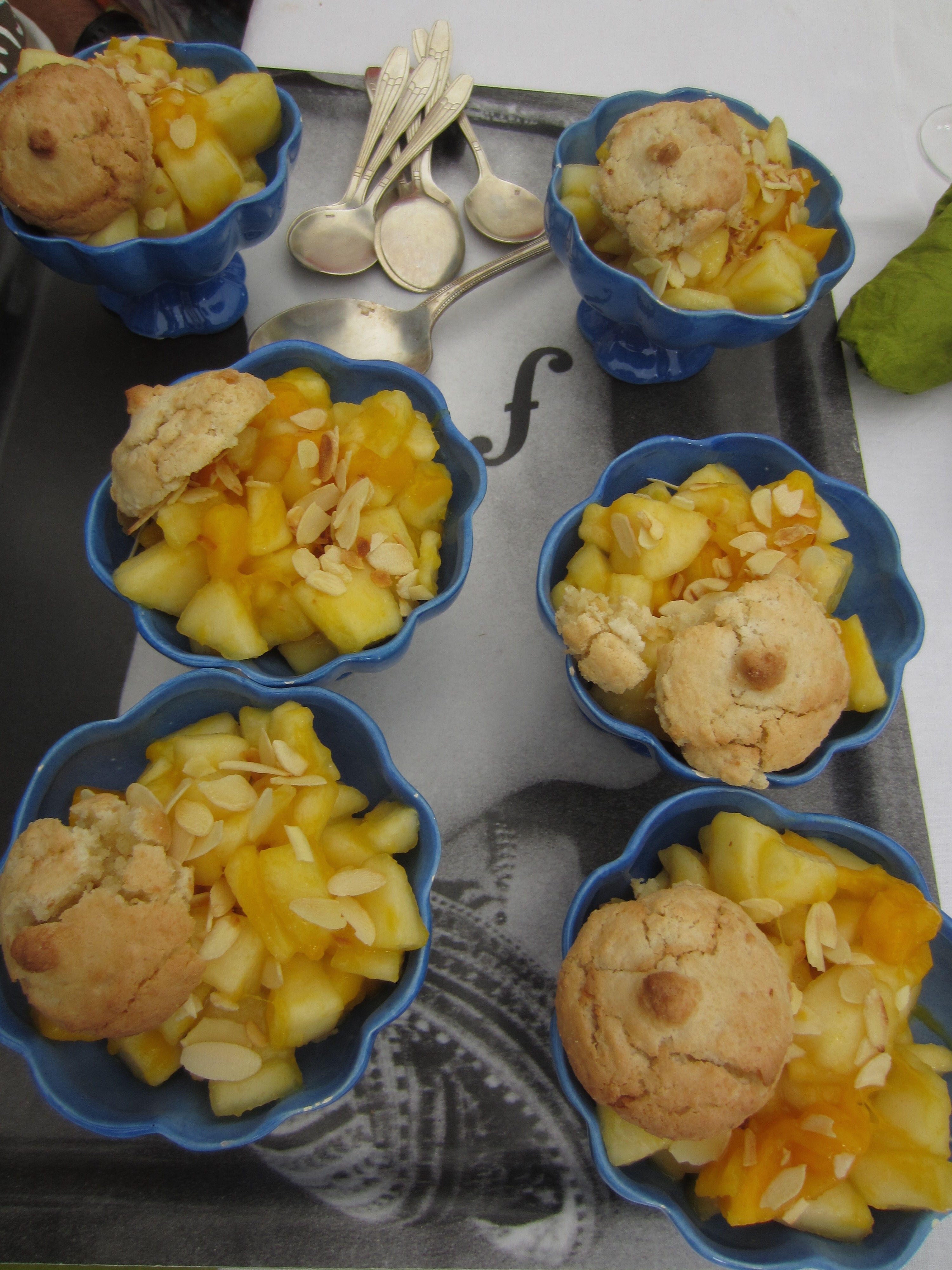 Fruit Desserts almonds @ProvenceCook