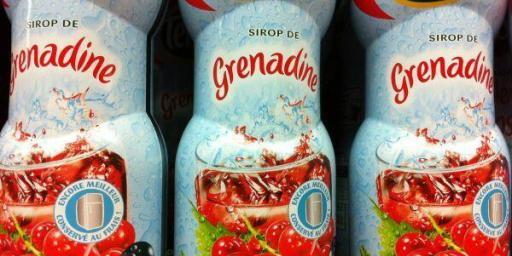French grenadine bottles #France #Drinks @FibiTee