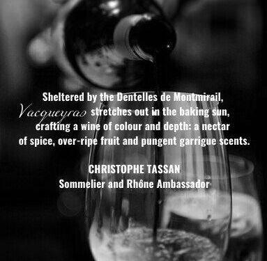 Vaqueyras Wine #RhoneValleyWines @JillBarth
