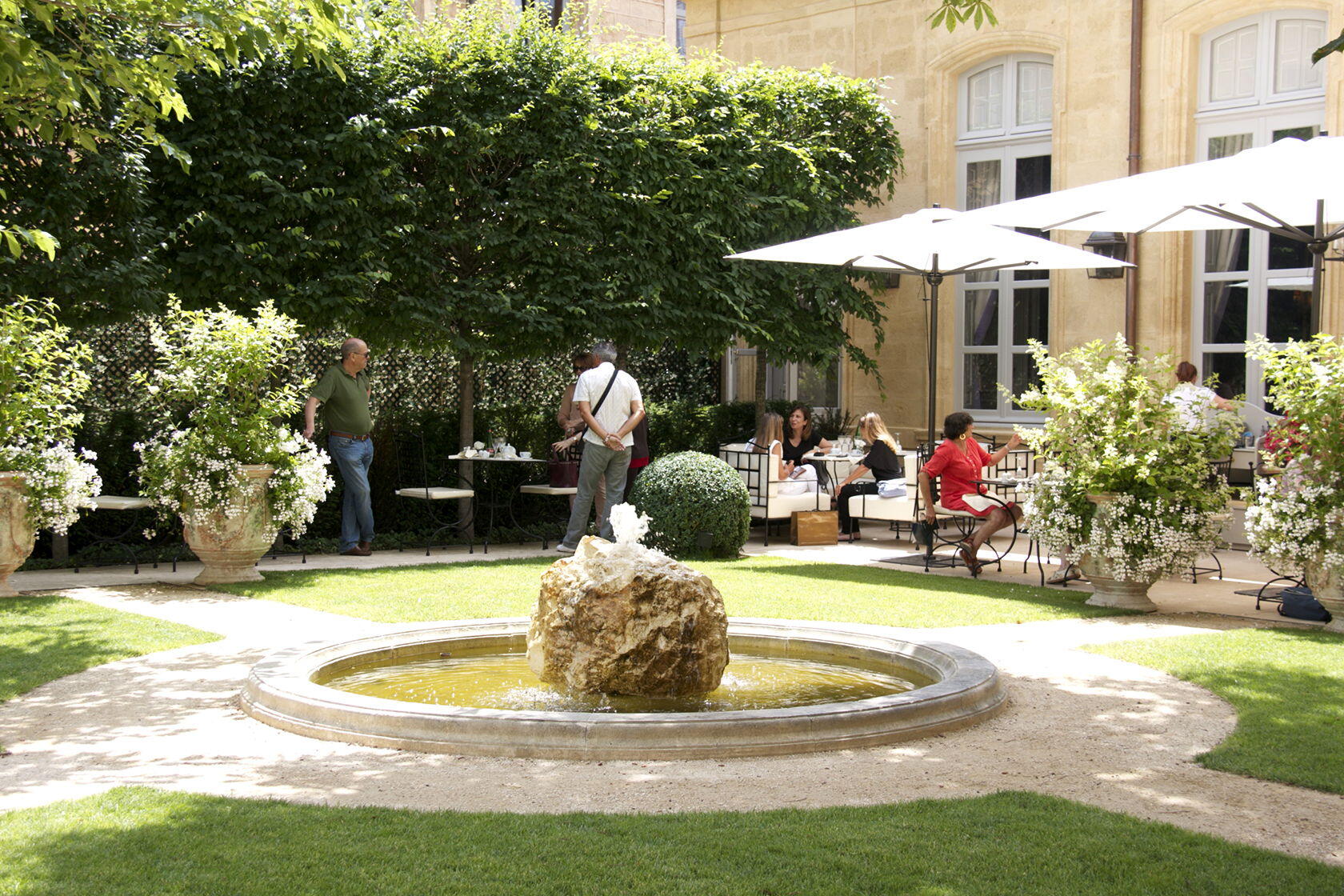 Hotel de Caumont Garden Perfectly Provence Moments