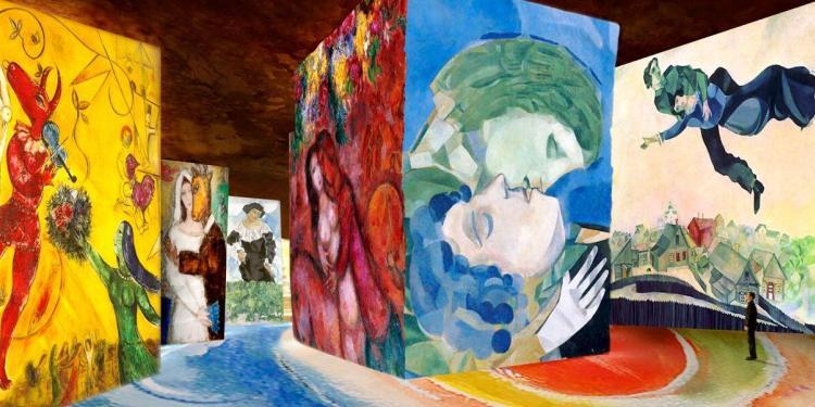 Carrieres de Lumieres Chagall @Culturespaces