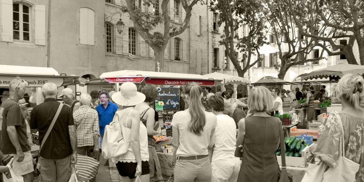 Market #Uzes @Cooknwithclass