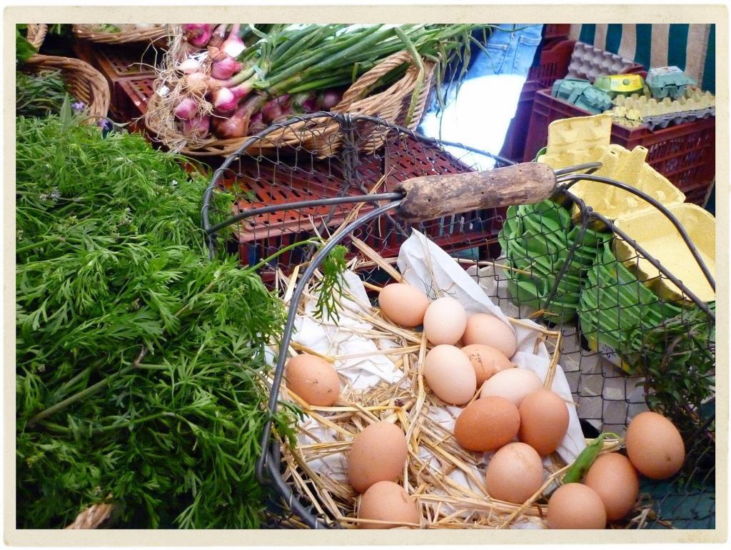 Eggs Provence Market Produce @TableEnProvence