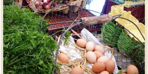 Eggs Provence Market Produce @TableEnProvence
