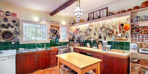 Julia Childs Kitchen La Pitchoune @Sothebys