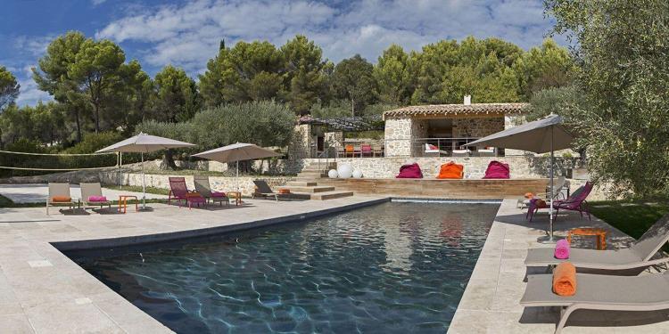 Pool Mas des Avelines @OlivesVines