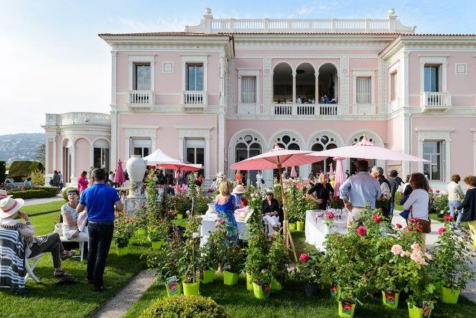 Villa Ephrussi de Rothschild Fete de Roses @Culturespaces