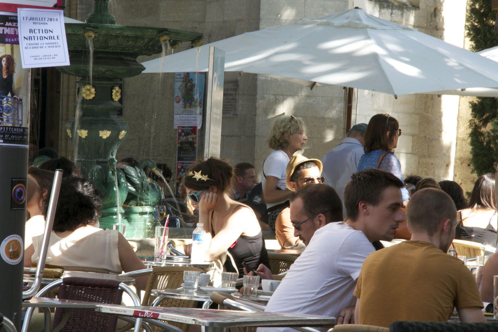 Avignon cafe Provence
