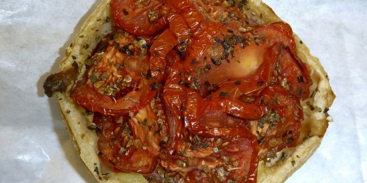 Tarte à la Tomate Tomato Tart Tastes Provence @PerfProvence