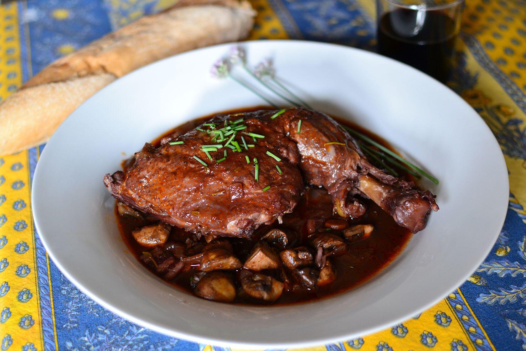 french coq au vin