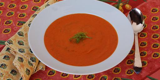 Fennel Tomato Soup Pastis @CocoaandLavender
