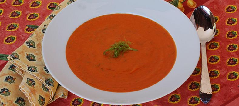 Fennel Tomato Soup Pastis @CocoaandLavender