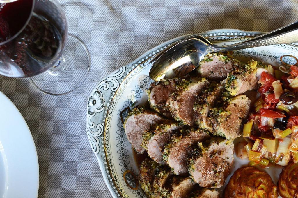 Provencal Roasted Pork Tenderloin - Perfectly Provence