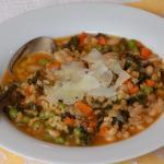 Grain Soup Soupe d'epeautre #TastesofProvence @CocoaandLavender