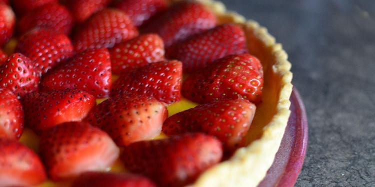 tarte aux fraises #TastesofProvence @CocoaandLavender