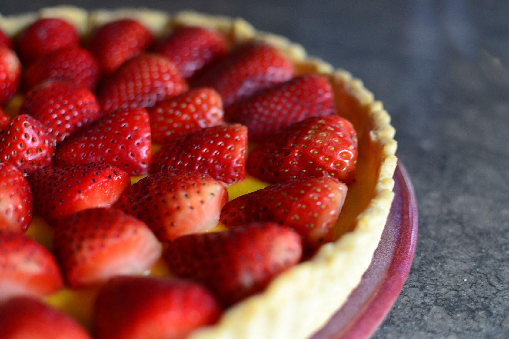 tarte aux fraises #TastesofProvence @CocoaandLavender