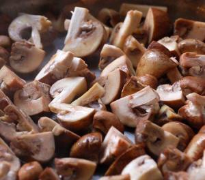 mushrooms cooked @Cocoaandlavender