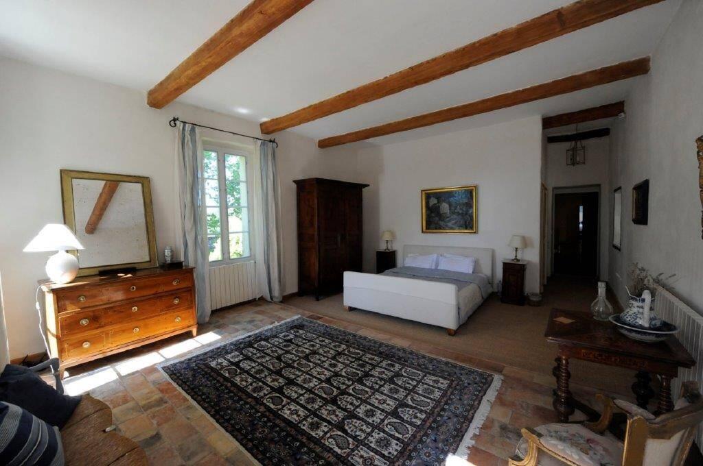 Ferme du Val master bedroom