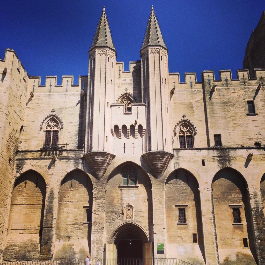 Avignon Palais des Papes @PerfProvence #Avignon
