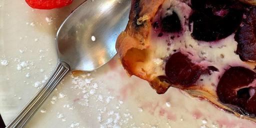 Bliss Travels Recipe Cherry clafoutis @PerfProvence