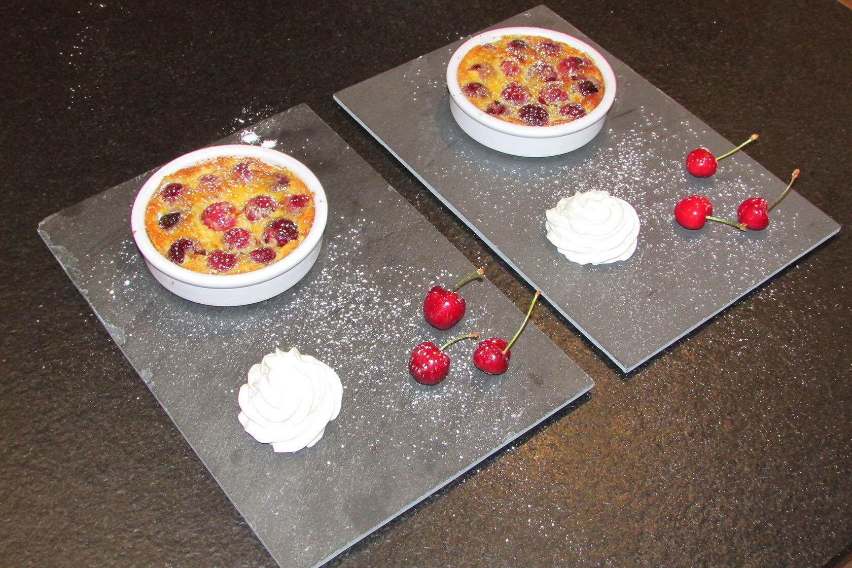 Cherry and Almond Clafoutis @masdaugustine