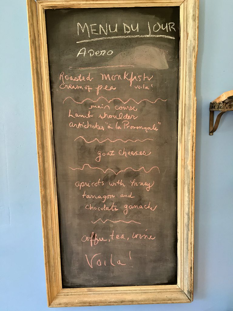 Menu du Jour @CooknwithClass @PerfProvence