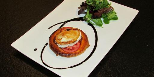 Tomato and Goat's Cheese Tart #Recipe @MasdAugustine