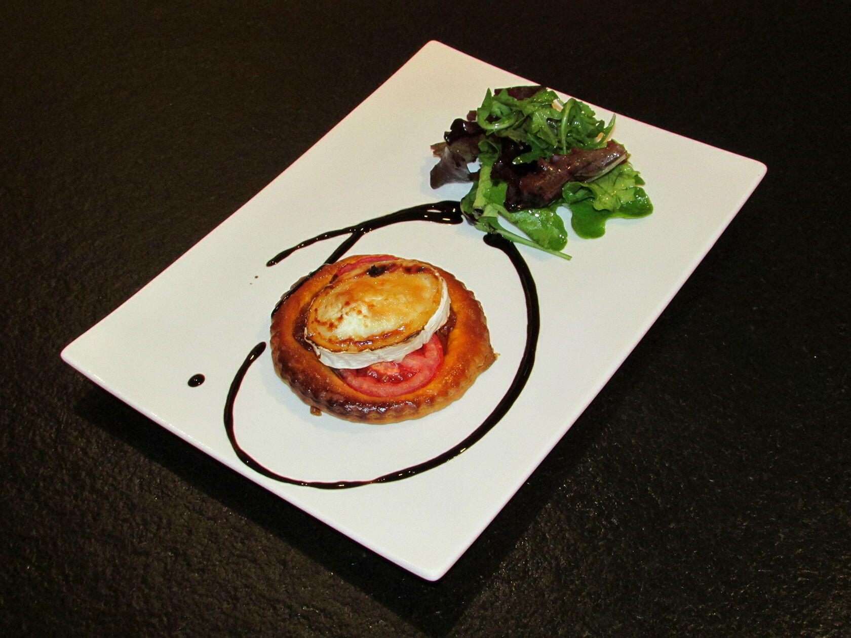 Tomato and Goat's Cheese Tart #Recipe @MasdAugustine