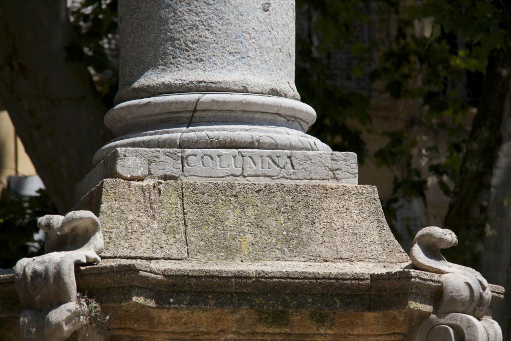 Roman column #AixenProvence @PerfProvence